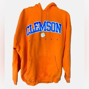 Orange and blue Clemson Tigers hoodie #ClemsonTigers #CollegeSpirit